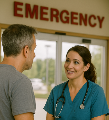 Phrases types pour accueillir un patient anglophone aux urgences